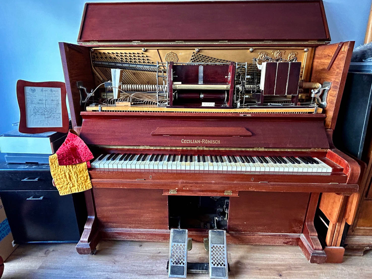 Pianola vista 2 - Ragtime Studio